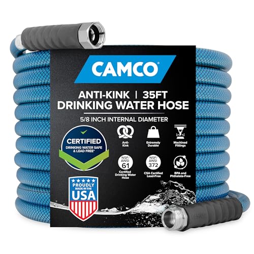 TastePURE 35 Foot Premium RV Drinking Water Hose