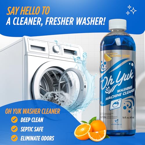 Washing Machine Cleaner for HE & Non (16 Fl Oz)