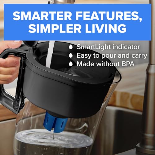 Small 6 Cup Water Filter Pitcher