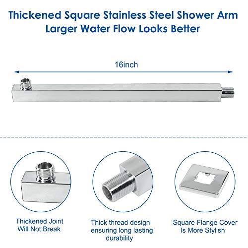 Shower Head with Extension Arm