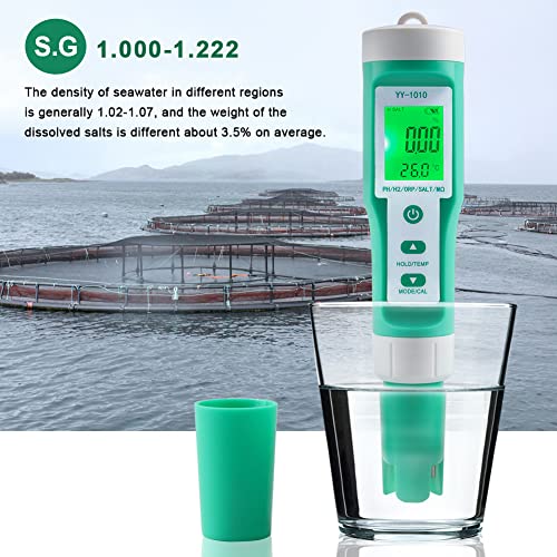 Hydrogen Water Tester 10 in 1 Resistivity