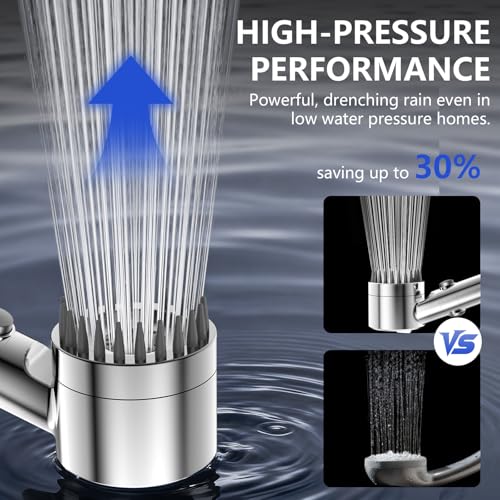 Filtered Shower Head with Handheld