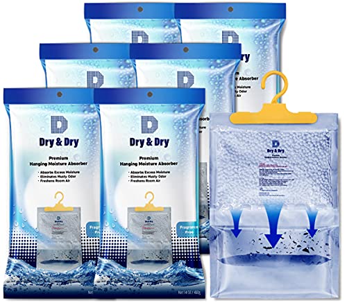 Moisture Absorbers Dehumidifiers for Home (6 Count)