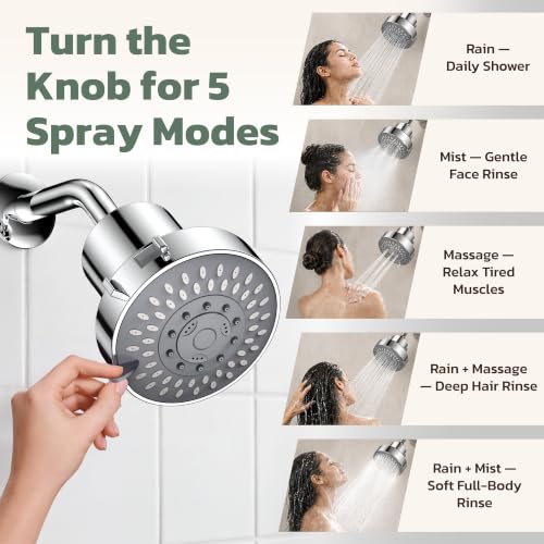 High Pressure Filtered Shower Head