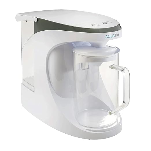 Aqua TRU Carafe | Countertop Water Purifier for PFAS and Other Contaminants with Exclusive 4-Stage Ultra Reverse Osmosis Technology (No Plumbing or Installation Required) | BPA Free