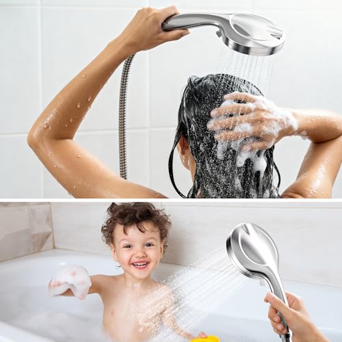 Filtered Shower Head With Handheld High Pressure 9 Spray Modes