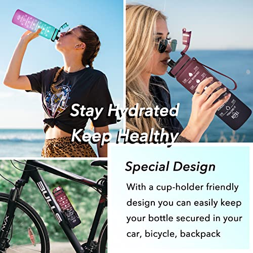 Water Bottle Leakproof BPA & Toxic Free