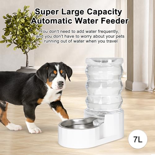 6.5L Stainless Steel Dog Water Dispenser