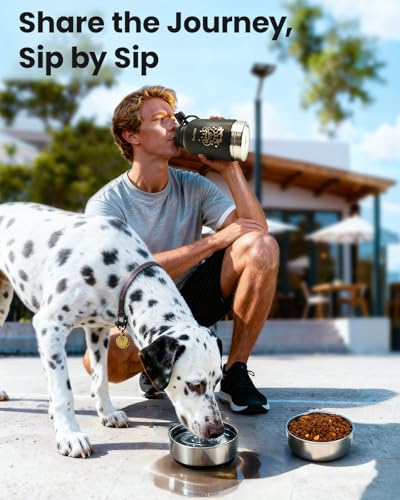 34oz Dog Water Bottle