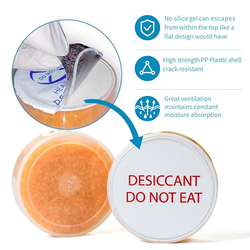 30 Gram 5 Packs Silica Gel Desiccant Canister