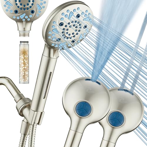 High Pressure 10 Spray Mode Filtered Showerhead