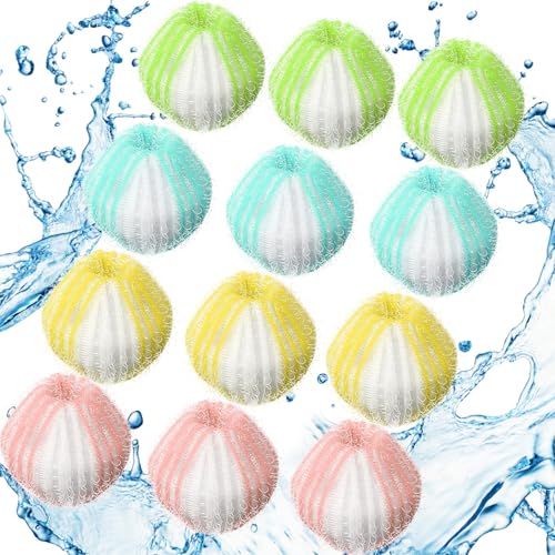 12 Pieces Pet Hair Remover for Laundry (12 Count)