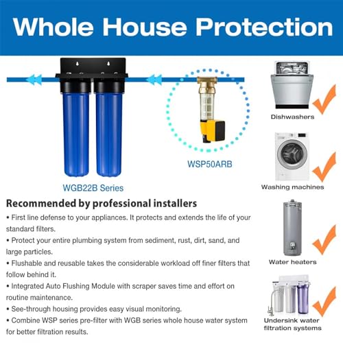 Lead Reducing Whole House Water Filter System