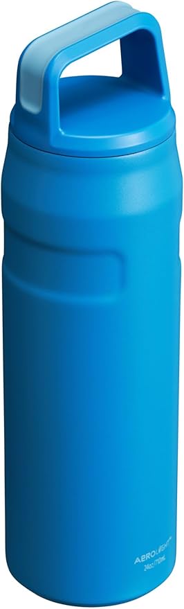 Stanley IceFlow Cap and Carry Water Bottle | Wide Mouth Twist Lid | Lightweight & Leakproof for Travel & Sports | Insulated Stainless Steel | BPA-Free