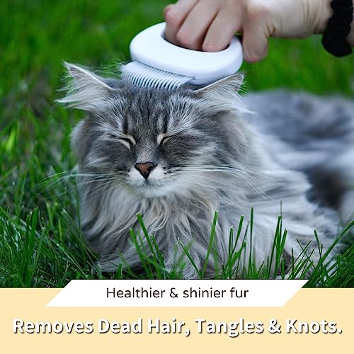 The Original Pet Hair Removal Massaging Shell Comb