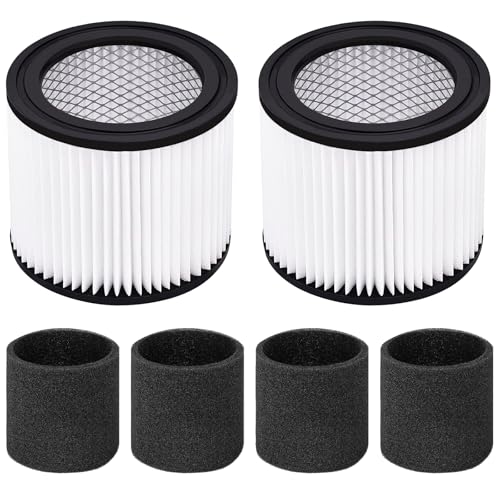 90398 Shop Vac Filters Replacement for Shop Vac 9039800 903‑98‑00 (2 Count)