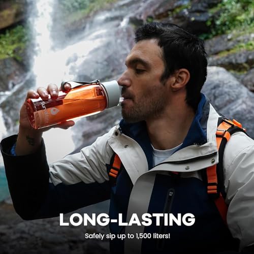 Purified Water Bottle for Camping (2 Count)