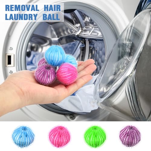 12 Pieces Pet Hair Remover for Laundry