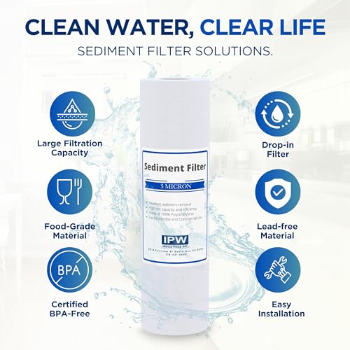 Complete 4 Pack RO Water Filter Replacement Kit for Krystal Pure KR10 System