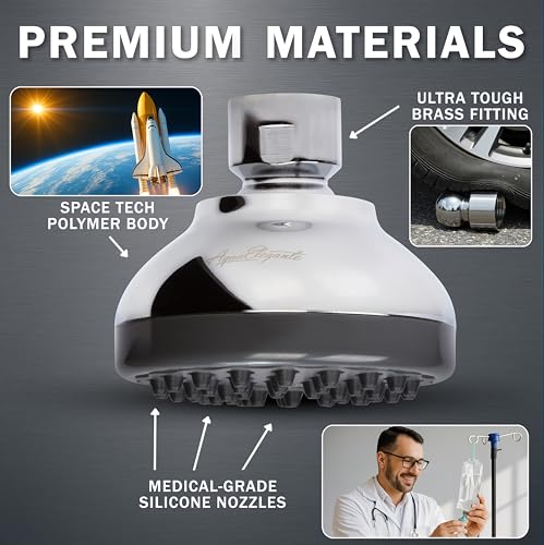 Pressure Boosting Shower Head
