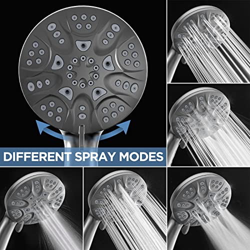 6 Mode High Pressure Handheld Shower Head Set