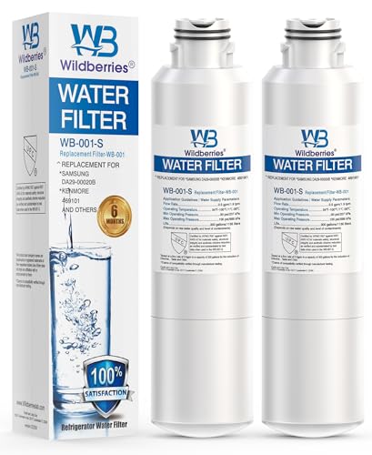 DA29 00020B Replacement for Samsung Water Filter DA97 (2 Count)