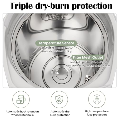 Electric Hot Water Urn Pot Dispenser 4L