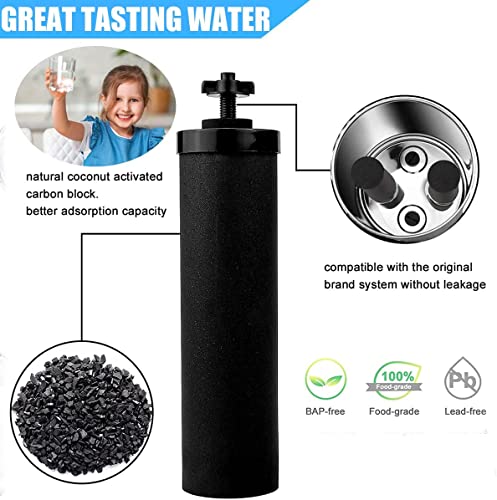 Water Filter Replacement Compatible with Berkey (8 Count)