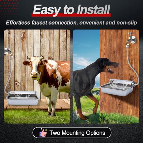 1Gal 3.8L Automatic Water Dispenser for Dogs