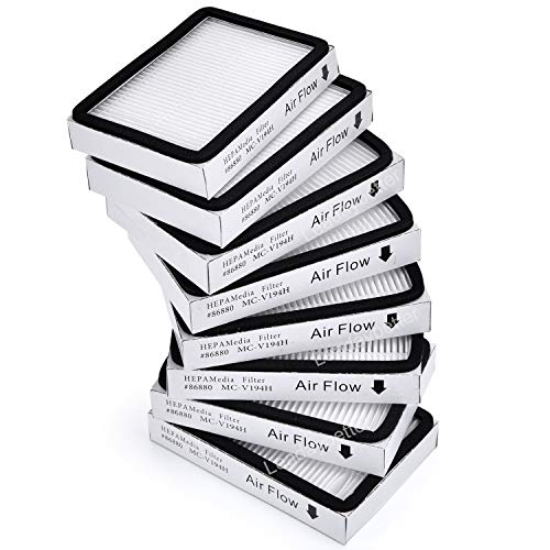 8 Pack Vacuum Cleaner HEPA Filter Replacement for Sears Kenmore EF (8 Count)