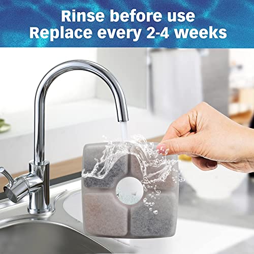 8 Pack Cat Water Fountain Filter Replacement Filters (8 Count)