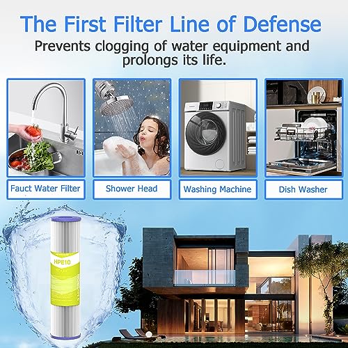 5 Micron Whole House Water Filter Cartridge (6 Count)