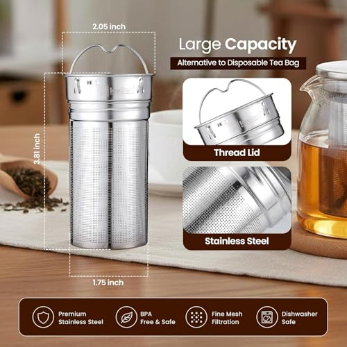 Water Bottle Tea Infuser for Loose Leaf Brewing
