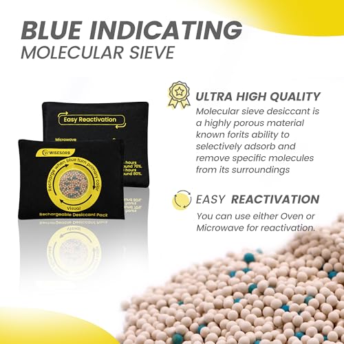 200g Reusable Molecular Sieve Desiccant Packs
