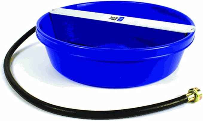 LITTLE GIANT Automatic Pet Waterer - Pet Lodge - Plastic Ever Full Pet Bowl, 3 Gallon (Item No. EF3)