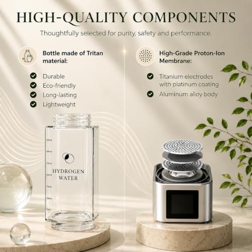Hydrogen Water Bottle Generator PRO