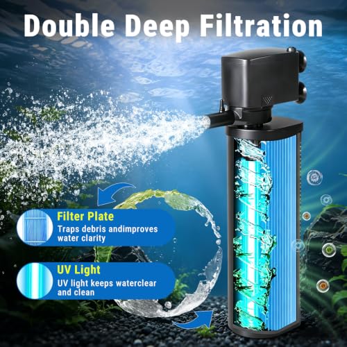 660GPH Large Aquarium Filter