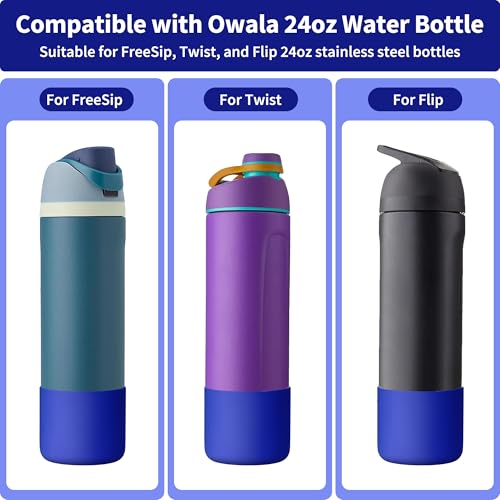 Silicone Water Bottle Boot for Owala 24 oz