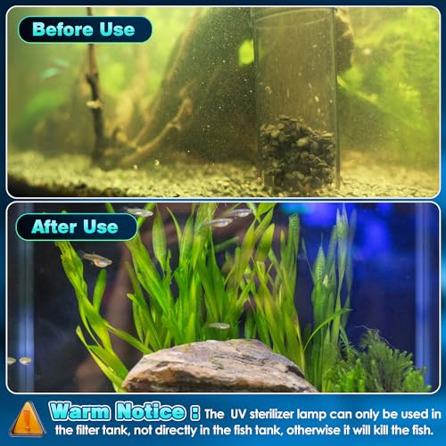 11W Aquarium UV Light for Fish Tank