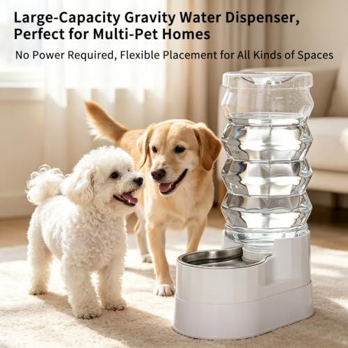 9L Elevated Dog Water Dispenser