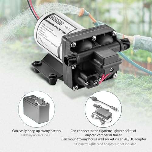 RV Water Pump 12 Volt DC 5.0GPM 55PSI Replacement For 4008