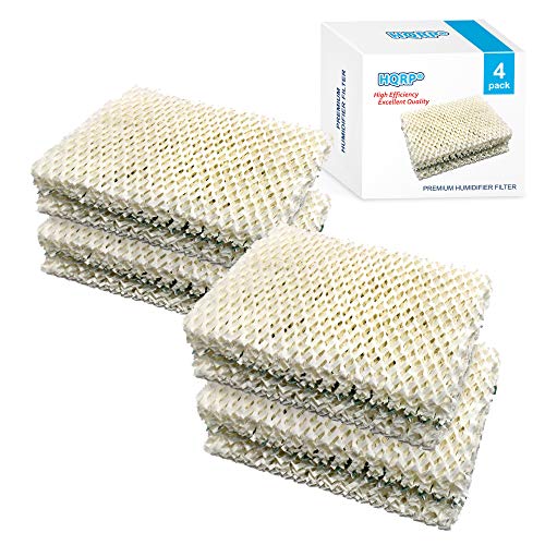 4-Pack HDC-12 Super Humidifier Wick Filter Replacement for Essick Air AIRCARE HDC12 for EA1407, HD1409 Evaporative Humidifiers, BestAir ES12 (4 Count)