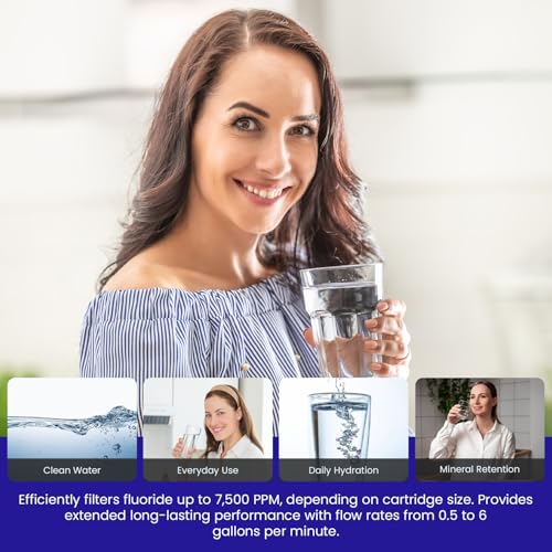 Smart + Calcium GAC Fluoride Reduction Water Filter Cartridge