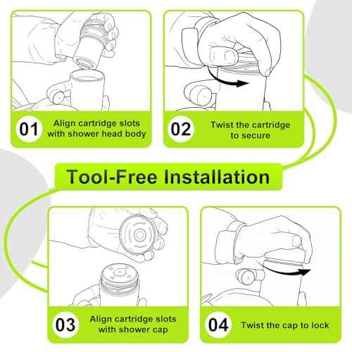 Shower Filter Cartridges Compatible with Delta Clarifi (2 Count)