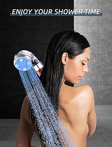 Led Shower Head Set With Light