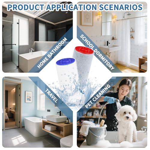 Replacement Filter Set Compatible with Weddell Duo Shower Water Filtration (6 Count)