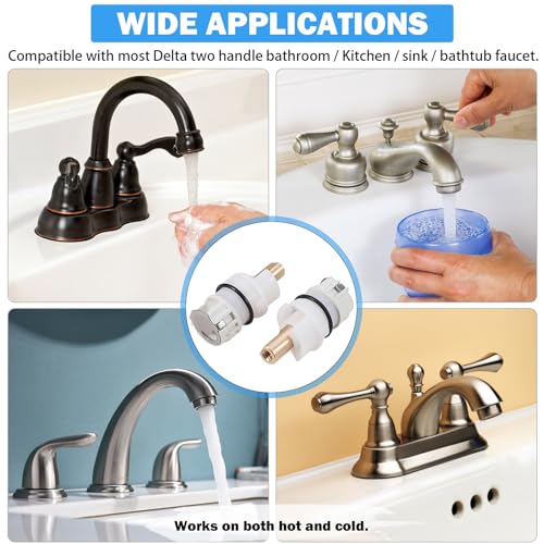 RP25513 Faucet Stem Assembly Kit Compatible with Delta 2
