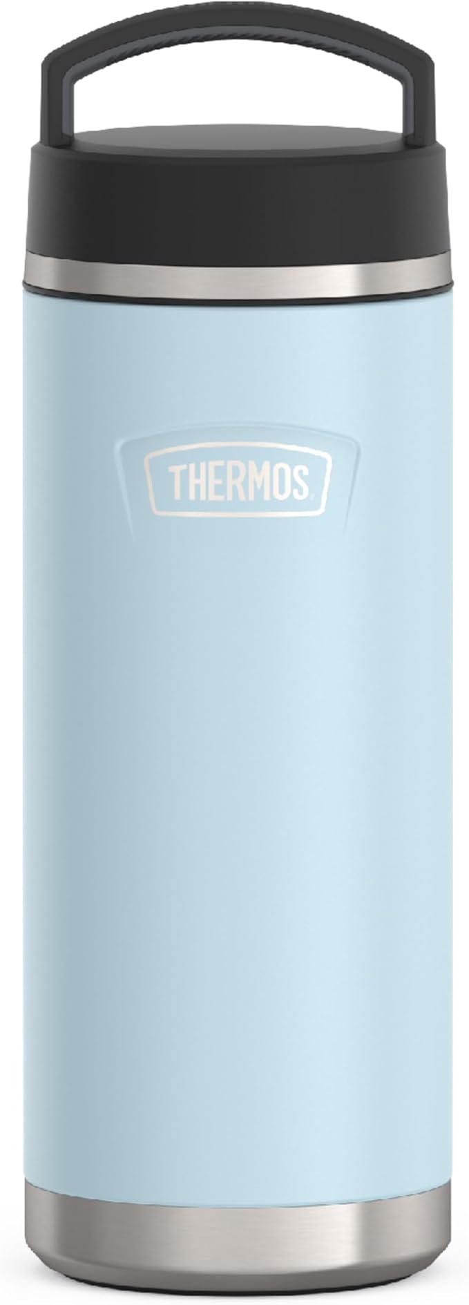 THERMOS ICON SERIES Stainless Steel Water Bottle with Screw Top Lid - 32 Ounce, Glacier - Vacuum Insulated Water Bottle with Lid