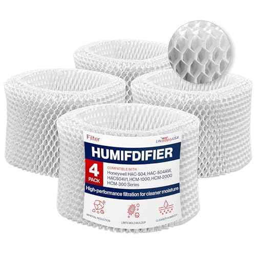 HAC 504 Humidifier Filter Replacement Wick Filter A Compatible with Honeywell HAC