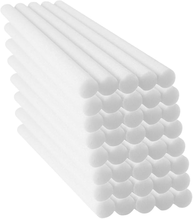 Cabilock 200pcs Fiber Diffuser Stick Replacement for Essential Oil Humidifier Aroma Diffuser Sticks - AquaVibe